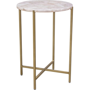 Mika Accent Table - Rose