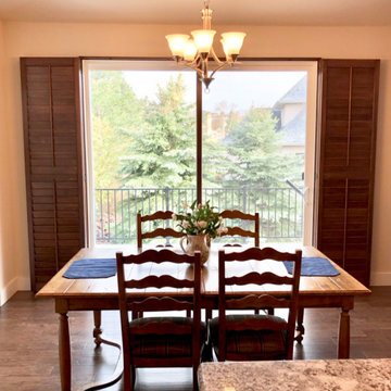"Patio Door" Plantation Shutter applications