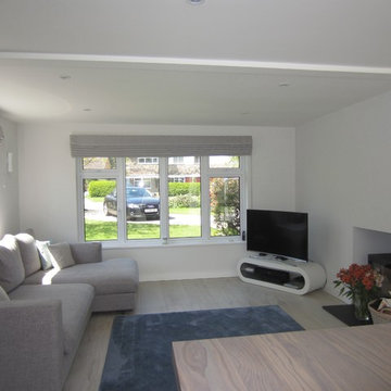 Light, open family home