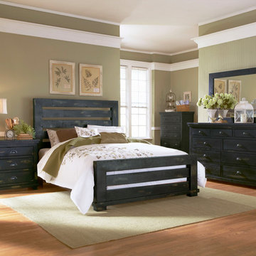 Willow Black Bedroom