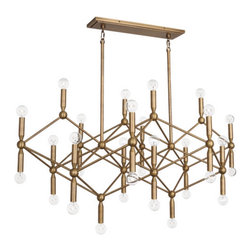 Robert Abbey - Robert Abbey Jonathan Adler Milano Component Chandelier - Chandeliers
