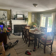 Dining room before