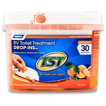 Camco 41183 TST RV Toilet Treatment Drop Ins, Orange Power