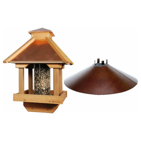 22" Bronze Color Wrap Around 4x4 Post Mount Baffle