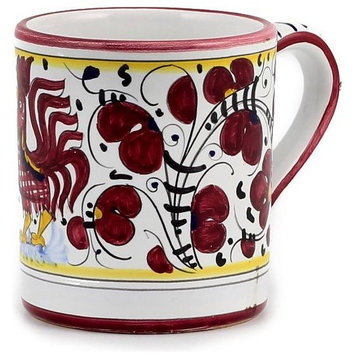 ORVIETO RED ROOSTER: Mug (10 Oz)