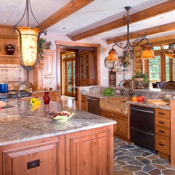 Timber Creek Lodge by Wisconsin Log Homes - www.wisconsinloghomes.com