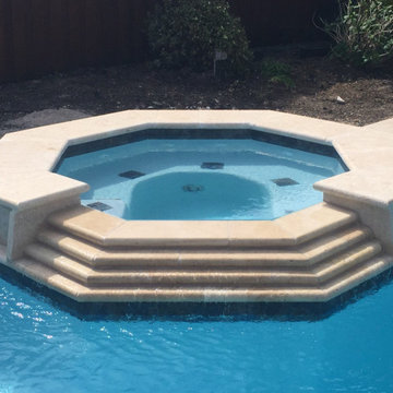 Travertine Coping