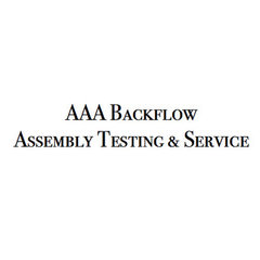 AAA Backflow Assembly Testing & Service