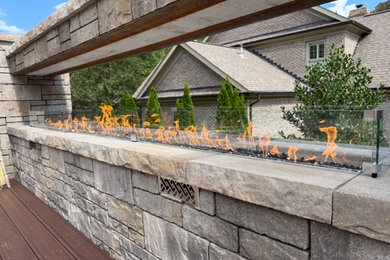 Inspiration for a traditional landscaping in Other.