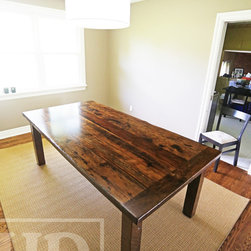 Reclaimed Wood Harvest Tables - Products