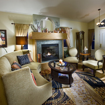 Traditional modern livingroom