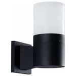 VONN Lighting - 9" Modern 5-Watt ETL Certified Integrated LED Outdoor Wall Sconce, Matte Black - Vonn Outdoor LED Wall Sconces are constructed in an aluminum body with UV proof powder coating to resist all weather conditions. Such construction offers up to 50000 hours of life spam along with a 5-Year Limited Warranty. VONN LED Wall Sconces create a sense of style, appearance, and functionality, bringing a definitive uniqueness and charm to the exterior of any commercial or residential property.