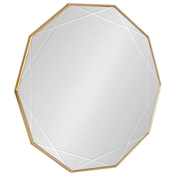 Deka Geometric Mirror, Gold