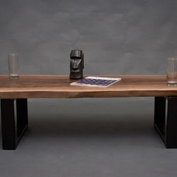 Live Edge Black Walnut Coffee Tables - Coffee Tables
