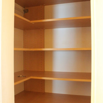 Small pantry with lots of usable space