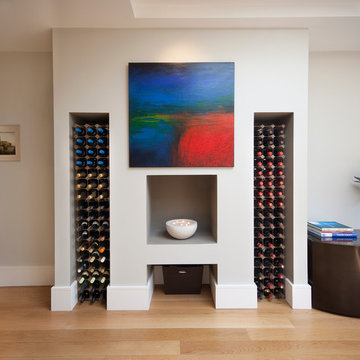 The focal point of a room doesn't have to be a fireplace