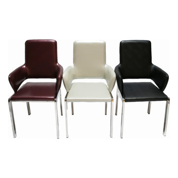 Leather Dining Arm Chair