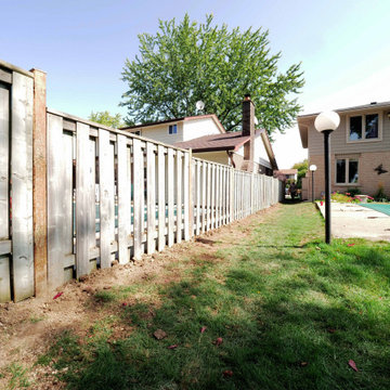 Fence Post Replacement for Pool