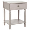 Siobhan Accent Table in Gray Finish