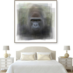 Gorilla Portrait Artwork - Fine Art Prints
