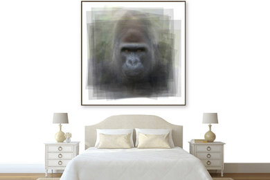 Gorilla Portrait Artwork