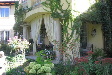 Example of a classic patio design in Other
