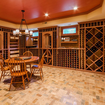 A Basement Wine Room
