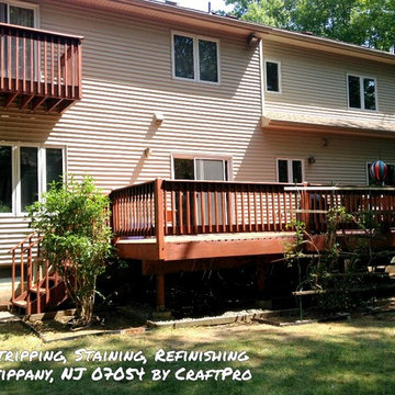 Deck Refinising: Stripping, Sanding & Staining in Parsippany, NJ 07054