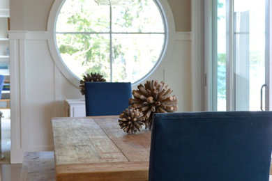 Inspiration for a transitional dining room in Grand Rapids.