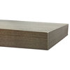 InPlace Decorative Floating Shelf, Gray Oak, 60"x2.0"hx10.2"d