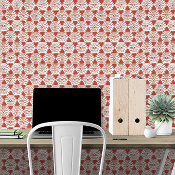 First Impression Hand-Block Printed Wallpaper Collection