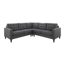 large grey sectional