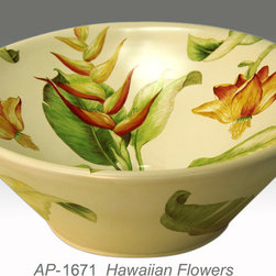 Hand Painted Vessels Sinks by Atlantis - Bathroom Sinks