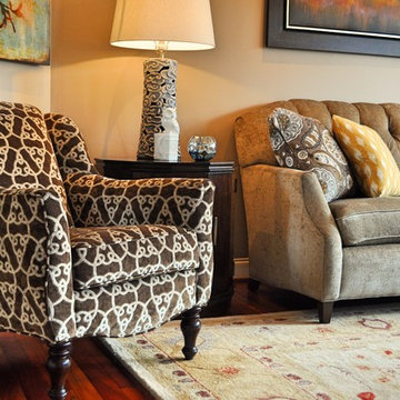 Warm Pizzazz with Eclectic Style