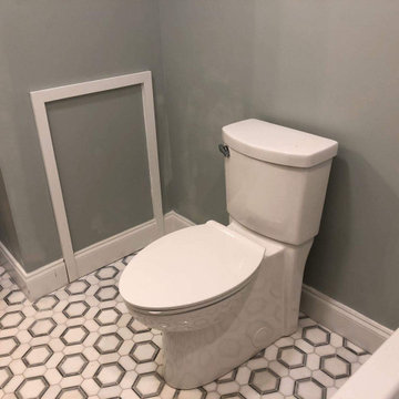 15th St. Contemporary Basement Remodel