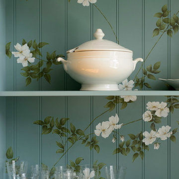 Hand-painted Curiosity Cupboards by deVOL