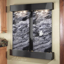 Cottonwood Falls Marble Wall Fountain - Indoor Fountains