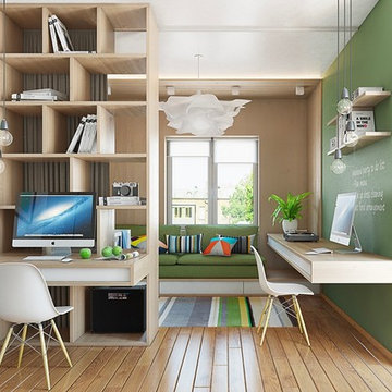 Mở rộng không gian nội thất hiện đại cho căn nhà 80 m2