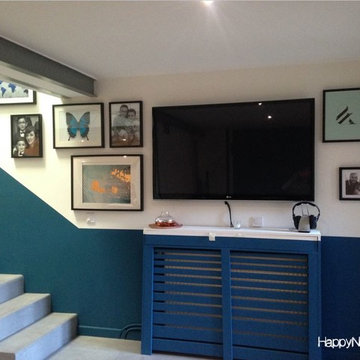 Aménagement et décoration d'un appartement en duplex à Paris