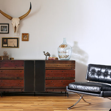 Four Hands Morrisey Dresser and Heathrow Armchair