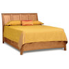 Copeland Sarah Storage Sleigh Bed With High Footboard, Cognac Cherry, Full