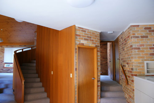 Need Ideas For This Timber Ceiling And Wood Panels Timber Ceiling And Wood Panels, How To Paint A Wood Panel Ceiling