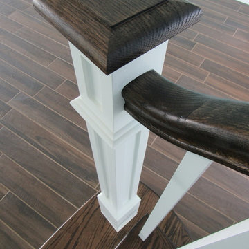 Box Newel/ Radius Flare Project. Hill Res. Satellite Bch FL