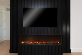 Modern Fluted Feature Walls with LED Reveal | Tampa Bay