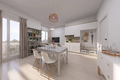 Virtual Staging per un Bilocale in Costruzione