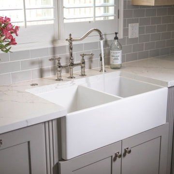 Sinkology Brooks II Farmhouse/Apron Front Fireclay Kitchen Sink