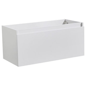 Fresca Mezzo White Modern Bathroom Cabinet