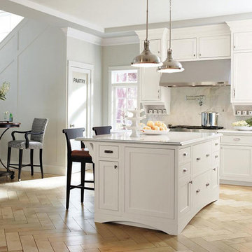 White Inset Kitchen Cabinets