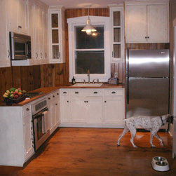 Kitchen #7 - Custom Crafted Using Reclaimed Barn Wood - Kitchen Cabinetry