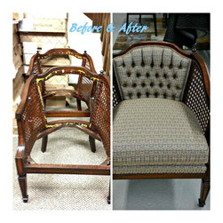 Before and After Upholstery - Furniture